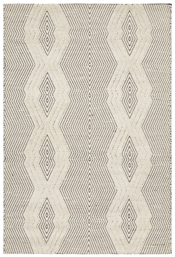 Rhythm Chime Bone Rug