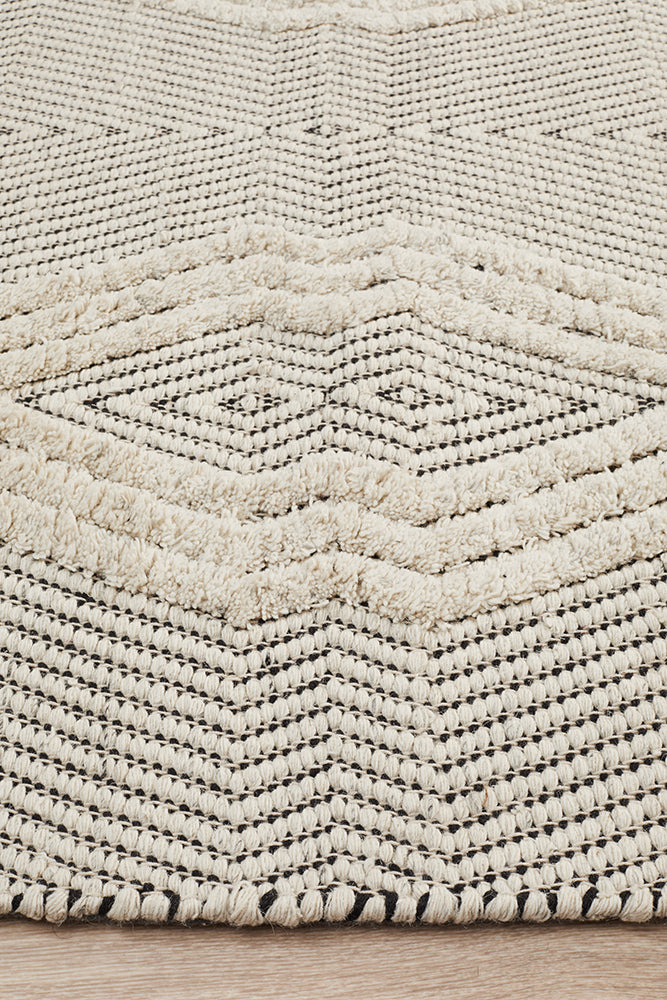Rhythm Chime Bone Rug