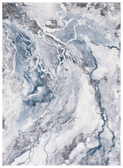 Quartz Element Blue Rug