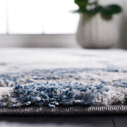 Quartz Element Blue Rug