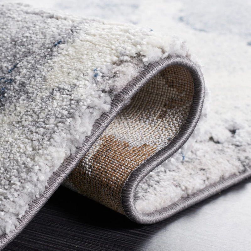 Quartz Element Blue Rug