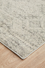 Zelda Silver Grey Runner Rug