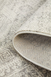 Zelda Silver Grey Runner Rug