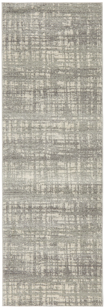 Ashley Abstract Modern Silver Grey Rug
