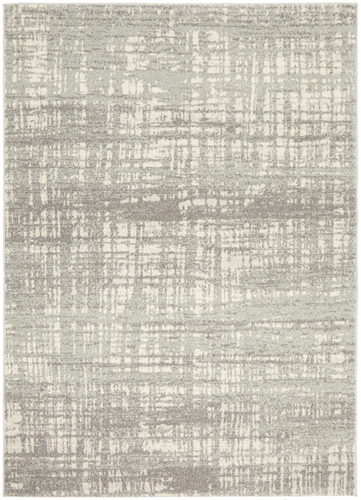Ashley Abstract Modern Silver Grey Rug