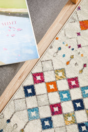 Peggy Tribal Morrocan Style Multi Runner Rug