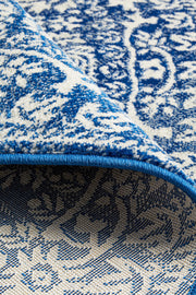 Gwyneth Stunning Transitional Navy Round Rug