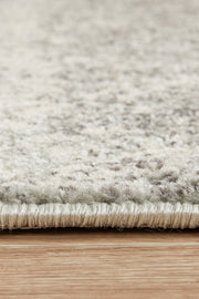 Gwyneth Stunning Transitional Silver Runner Rug