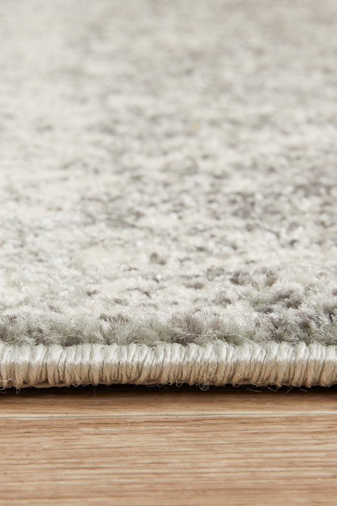 Gwyneth Stunning Transitional Silver Runner Rug