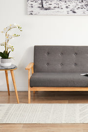 Adani  Modern Tribal Design Grey Runner Rug