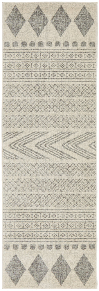 Adani  Modern Tribal Design Grey Rug