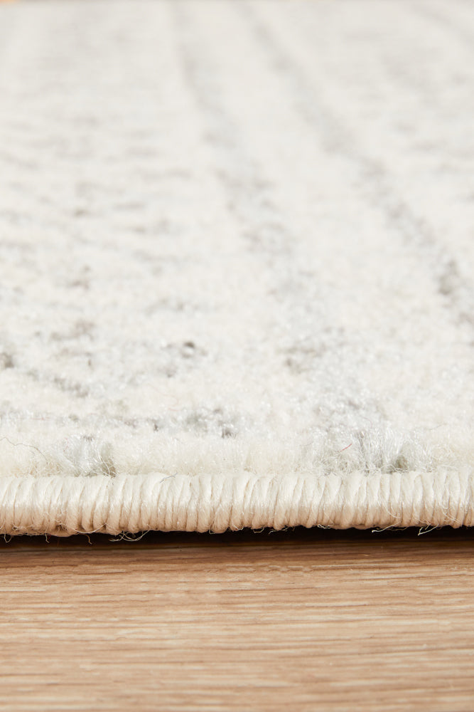 Adani  Modern Tribal Design Grey Runner Rug