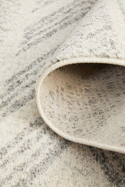 Adani  Modern Tribal Design Grey Runner Rug