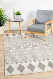 Adani  Modern Tribal Design Grey Rug