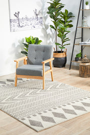 Adani  Modern Tribal Design Grey Rug