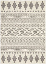 Adani  Modern Tribal Design Grey Rug