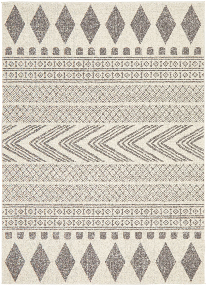 Adani  Modern Tribal Design Grey Rug