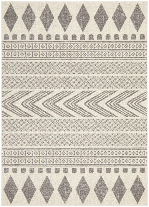 Adani  Modern Tribal Design Grey Rug