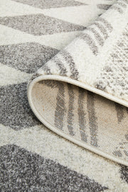 Adani  Modern Tribal Design Grey Rug