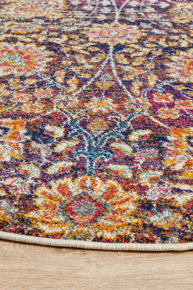 Zolan Transitional Multi Round Rug