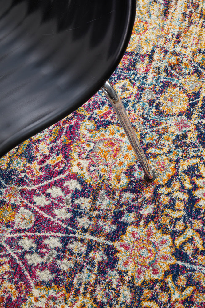 Zolan Transitional Multi Round Rug