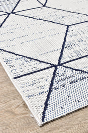 Mirada White Blue Rug