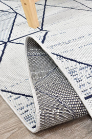 Mirada White Blue Rug