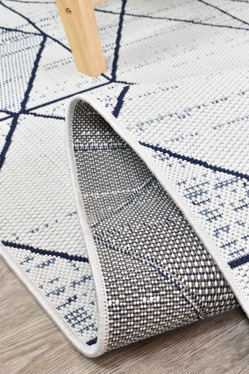 Mirada White Blue Rug
