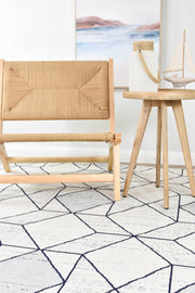 Mirada White Blue Rug