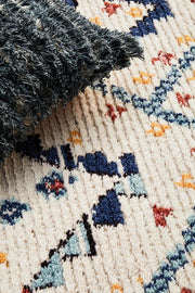 Morroco Sunset White Rug