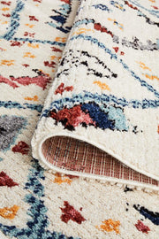 Morroco Sunset White Rug