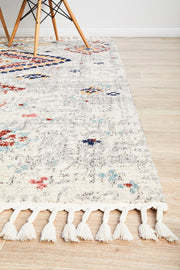 Morroco Evening Silver Rug