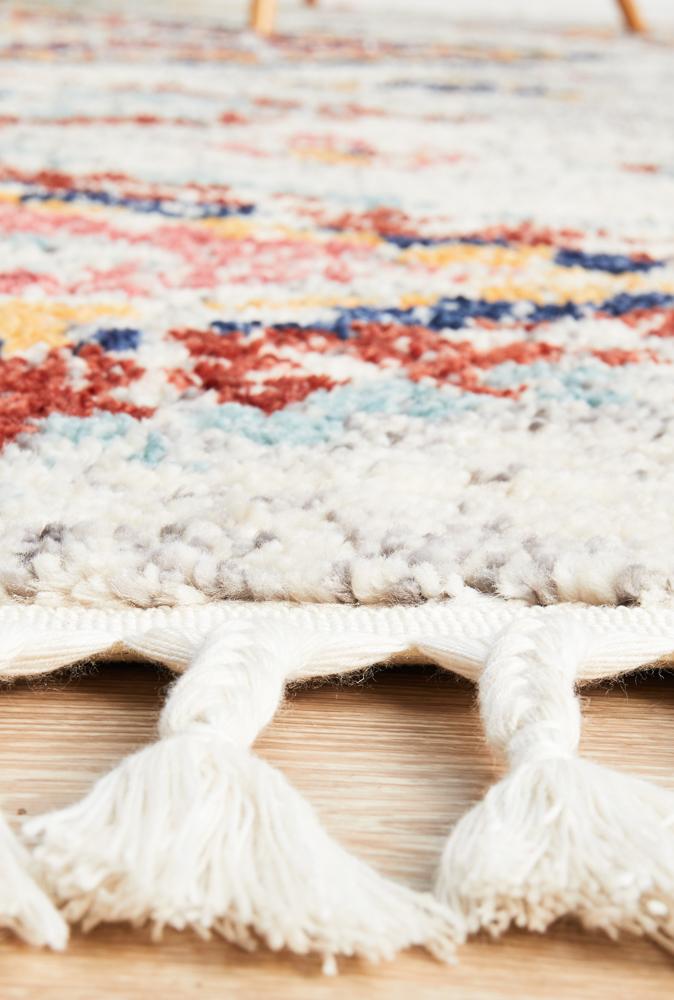 Morroco Evening Silver Rug