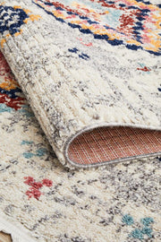 Morroco Evening Silver Rug