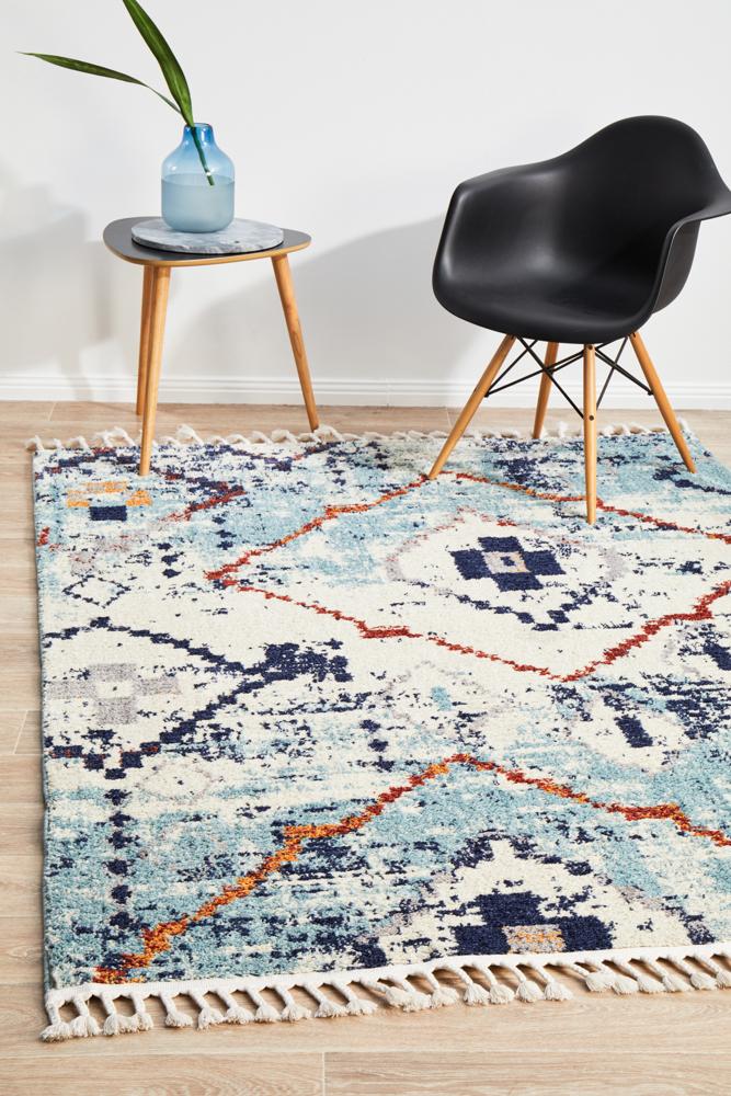 Morroco Sundown Blue Rug