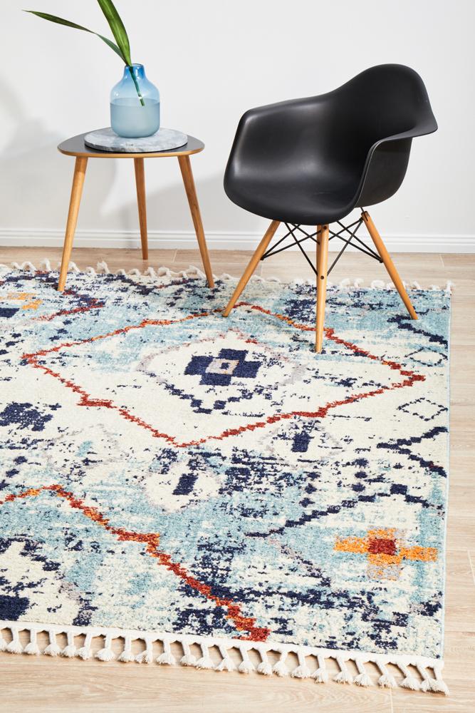 Morroco Sundown Blue Rug