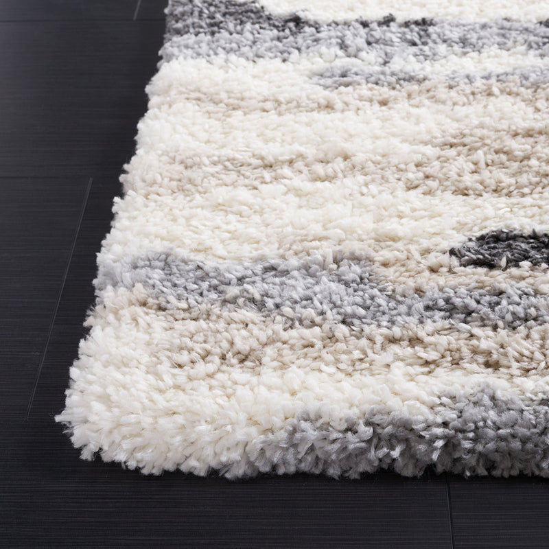 Shimmer Beam Shag Rug