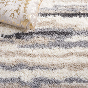 Shimmer Beam Shag Rug