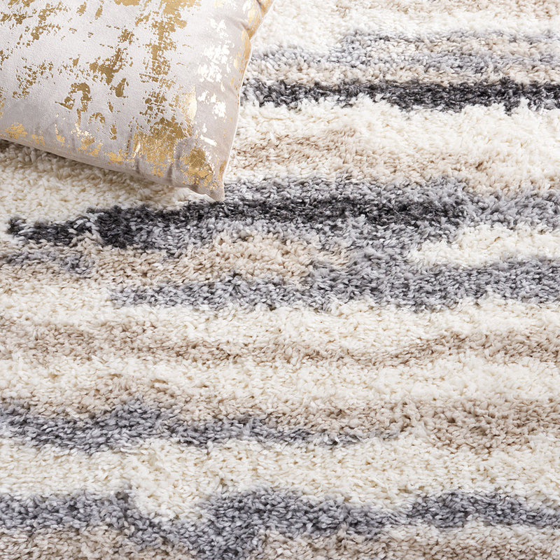 Shimmer Beam Shag Rug