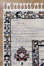 Bohemia Moroccan Tribal Border Multi Rug