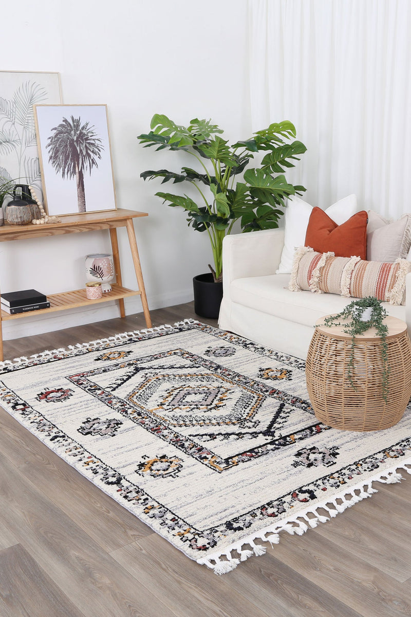 Bohemia Moroccan Tribal Border Multi Rug