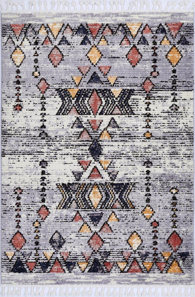 Bohemia Moroccan Cross Multi Rug