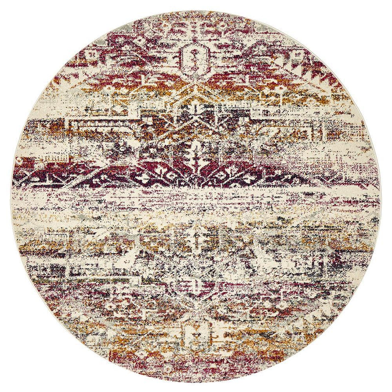 Gallery Prado Pink Round Rug
