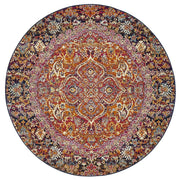 Vault Prado Multi Coloured Round Rug