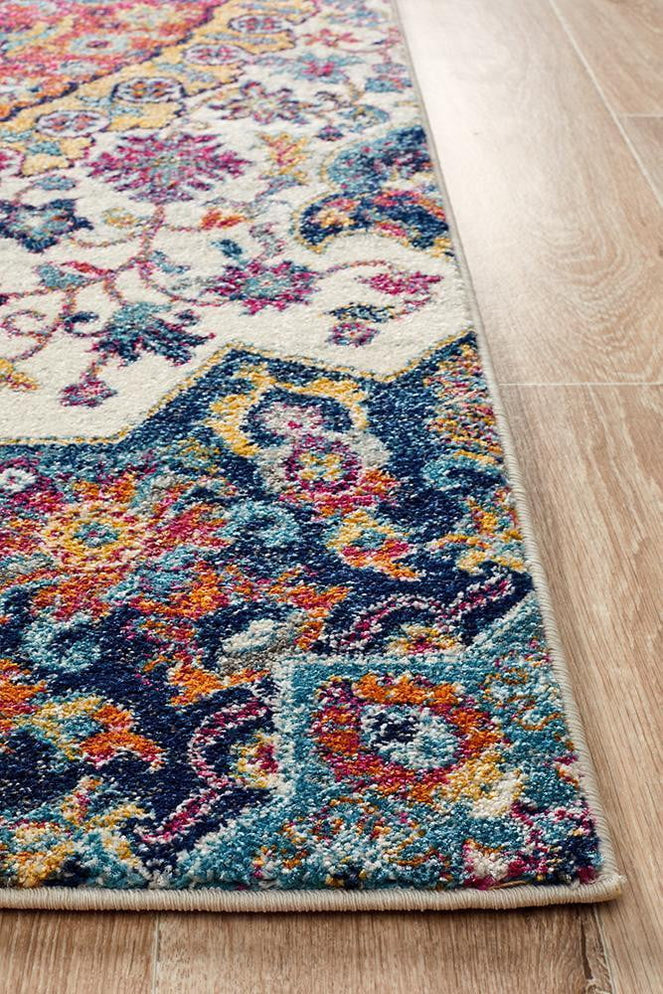 Botanical Prado Rust Rug — SydneyRugsOnline