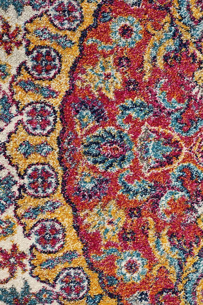 Botanical Prado Rust Rug — SydneyRugsOnline