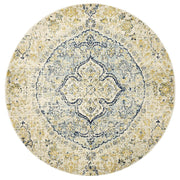 Park Prado Sky Blue Round Rug