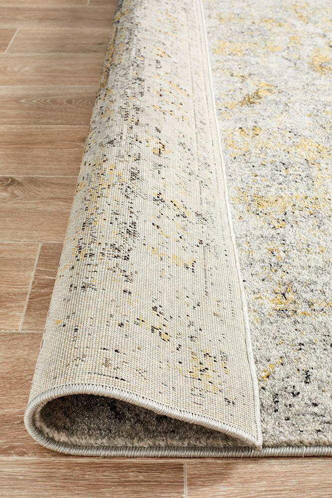 Gardeny Prado Silver Runner Rug
