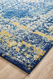 Aquarium Prado Navy Runner Uniart Rug