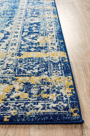 Aquarium Prado Navy Runner Uniart Rug